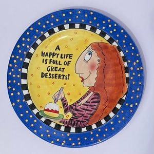 Fun Comical Porcelain Dessert Plates